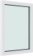 Миниатюра изображения товара Окно ПВХ Brusbox Однастворчатое Глухое 3 стекла (1000x800x70)