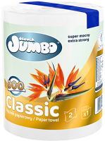 Бумажные полотенца Slonik Jumbo Classic 2х слойные - 
