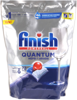Таблетки для посудомоечных машин Finish Quantum (72шт) - 