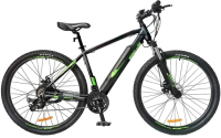 Электровелосипед Eltreco Ultra Max 29 350W (черный/зеленый) - 