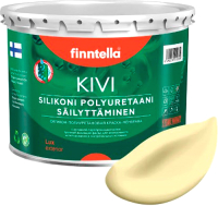 Краска Finntella Kivi Sade / F-11-1-3-FL116 (2.7л, светло-желтый) - 