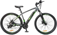 Электровелосипед Eltreco Ultra Max 29 350W (серый/зеленый) - 