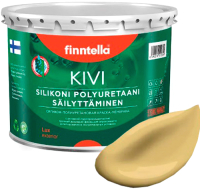 Краска Finntella Kivi Syksy / F-11-1-3-FL117 (2.7л, приглушеный желтый) - 