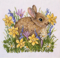 Набор для вышивания Merejka Маленький кролик / K-225 - 