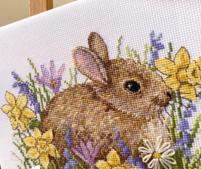 Набор для вышивания Merejka Маленький кролик / K-225