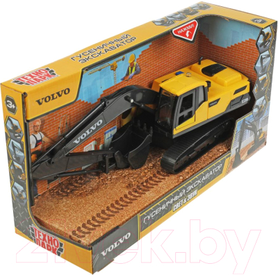Изображение товара Экскаватор игрушечный Технопарк Volvo Гусеничный / EXCAVEC220D-25PL-YE