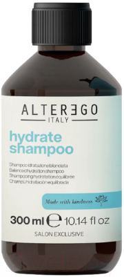 Шампунь для волос Alter Ego Italy Hydrate Shampoo Увлажняющий для сухих волос (300мл)