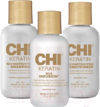 Изображение товара Набор косметики для волос CHI Keratin Essential Treat Kit PM0043