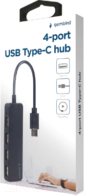 USB-хаб Gembird UHB-CM-U2P4-01