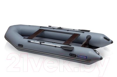 Надувная лодка Leader Boats Тундра-380 Extrim / 0032021 (серый)
