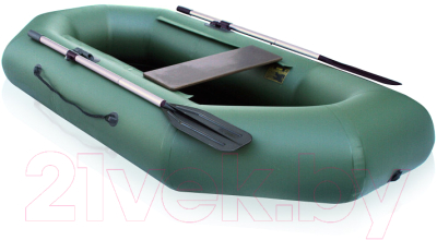 Надувная лодка Leader Boats Компакт-220 ФС / 3952022 (зеленый)
