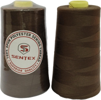 Набор швейных ниток Sentex 100% полиэстер 50/2 5000 ярдов 1384 (2шт) - 