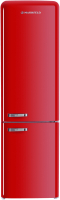 Холодильник с морозильником Maunfeld MFF186NFRR - 
