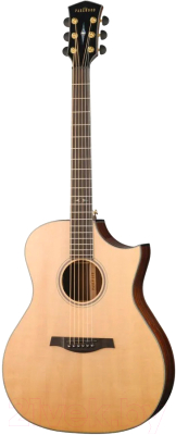 Электроакустическая гитара Parkwood GA48-NAT (натуральный, с чехлом)