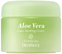 Крем для лица Deoproce Aloe Vera Oasis Soothing Cream (50мл) - 
