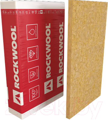 Минеральная вата Rockwool Флор Баттс 1000x600x25 (упаковка)