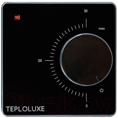 Терморегулятор для теплого пола Теплолюкс LC 001 (черный)