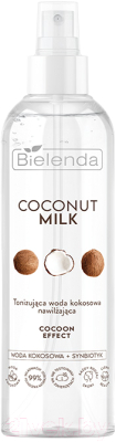 Спрей для лица Bielenda Сoconut Milk Тонизирующая кокосовая вода (200мл)