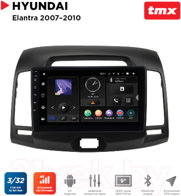 Бездисковая автомагнитола Incar TMX-2416-3