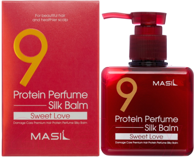 Бальзам для волос Masil 9 Protein Perfume Silk Balm Sweet Love Несмываемый (180мл)