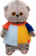 Мягкая игрушка Budi Basa Басик Baby в разноцветной футболке / BB-120 - 