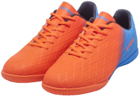 Бутсы футбольные Atemi Indoor SBA-005 (оранжевый/голубой, р-р 43) - 