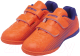 Бутсы футбольные Atemi Indoor Kids SBA-006 (оранжевый/фиолетовый, р-р 29) - 