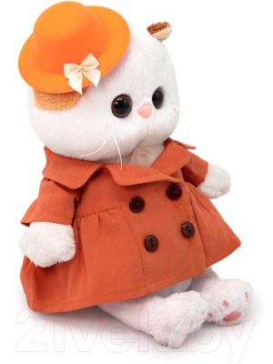 Мягкая игрушка Budi Basa Кошечка Ли-Ли Baby в тренче и шляпке / LB-112