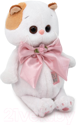 Мягкая игрушка Budi Basa Кошечка Ли-Ли Baby с розовым бантом / LB-120