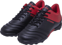 Бутсы футбольные Atemi Turf SBA-002 (черный/красный, р-р 43) - 