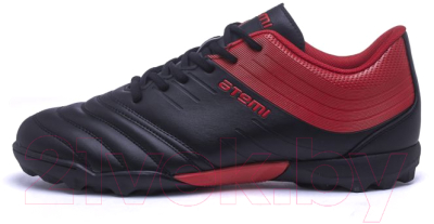 Бутсы футбольные Atemi Turf SBA-002 (черный/красный, р-р 43)