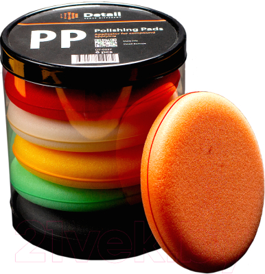 Набор аппликаторов для автомобиля Detail PP Polishing Pads DT-0227 (6шт)