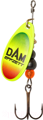 Блесна DAM FZ Fluo Spinner 4 S / 60685 (Trio)