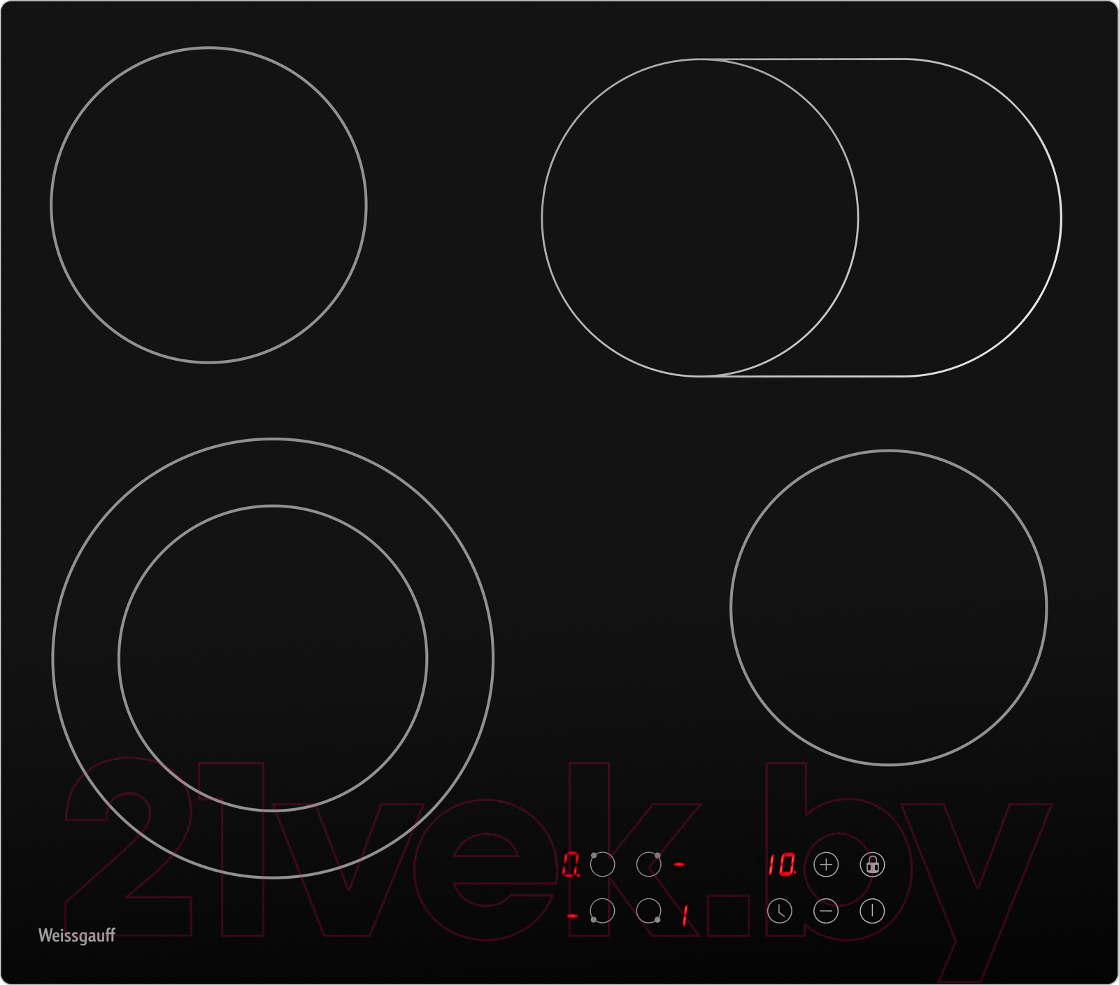 Электрическая варочная панель Weissgauff HV642BA