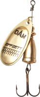 Блесна DAM FZ Executor Spinner 3 S / 5127006 (золото) - 