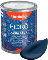 Краска Finntella Hidro Keskiyo / F-14-1-1-FL002 (900мл, темно-синий) - 