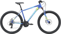Велосипед STARK Hunter 27.2 D 2023 (18, насыщенный синий/голубой металлик) - 