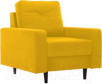 Кресло мягкое Stolline Лоретт 14 (желтый)