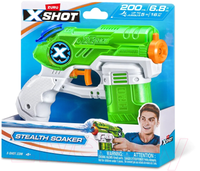 Изображение товара Бластер игрушечный Zuru X-Shot Water Стелс Сокер / 1226