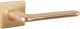 Ручка дверная Puerto Slim Гляссе / INAL 555-03 Slim SSG (золото матовое сатинированное) - 
