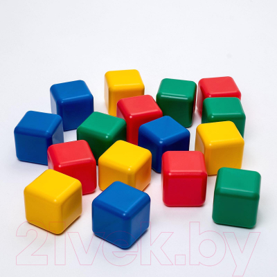 Развивающий игровой набор Соломон Набор цветных кубиков / 1930544
