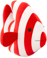 Мягкая игрушка Orange Toys Рыба полосатая / OT7014A (красный) - 