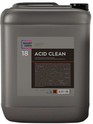 Очиститель дисков Smart Open Acid Clean 18 / 15185 (5л)