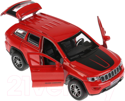 Автомобиль игрушечный Технопарк Geep Grand Cherokee / CHEROKEE-12SL-RD