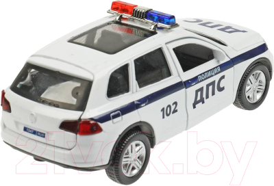 Автомобиль игрушечный Технопарк Volkswagen Touareg Полиция / TOUAREG-12POL-WH