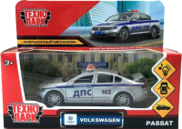 Автомобиль игрушечный Технопарк Volkswagen Passat Полиция / PASSAT-12SLPOL-SR - 
