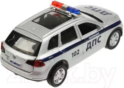 Автомобиль игрушечный Технопарк Volkswagen Touareg Полиция / TOUAREG-12SLPOL-SR