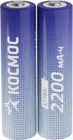 

Комплект аккумуляторов Космос, KOC18650Li-ion22US2