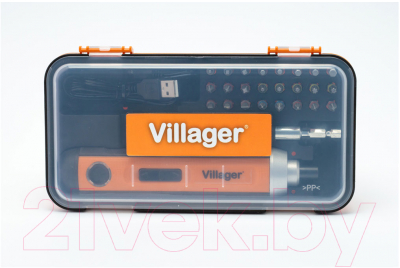 Электроотвертка Villager VLN SDL 5.0 Set / 067787