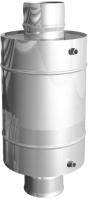 Теплообменник на трубу дымохода UMKPRO 115 AISI 439/1мм (12л) - 